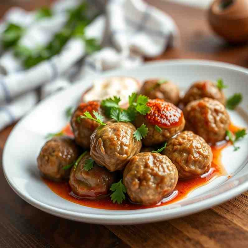 Juicy Bulgarian Kyufte - Easy Meatball from Scratch Recipe